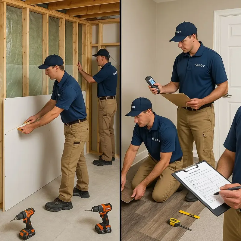 Repairs and Reconstruction process in Gwinn, MI